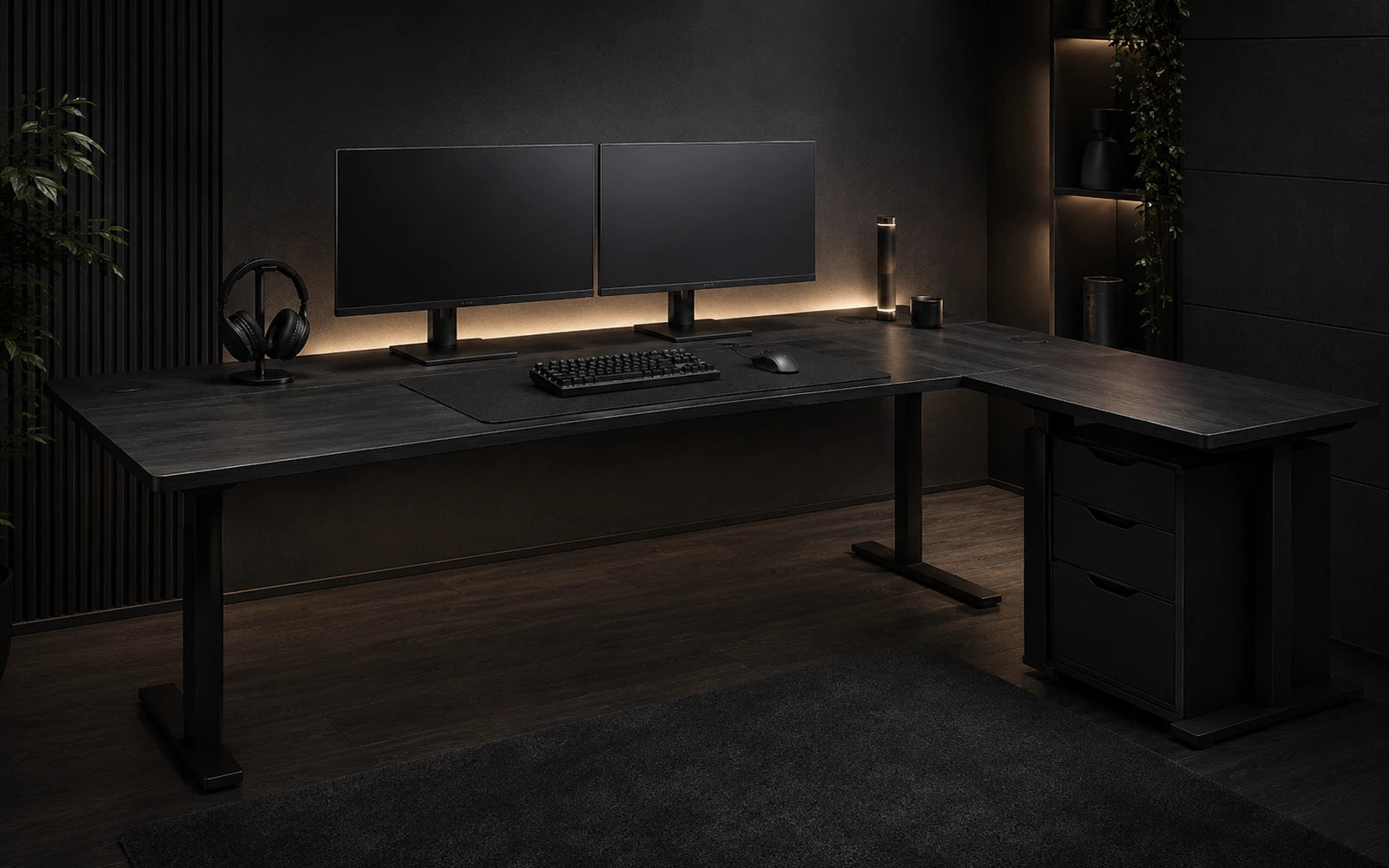 L-formet gaming skrivebord: Hvornår giver det mening?