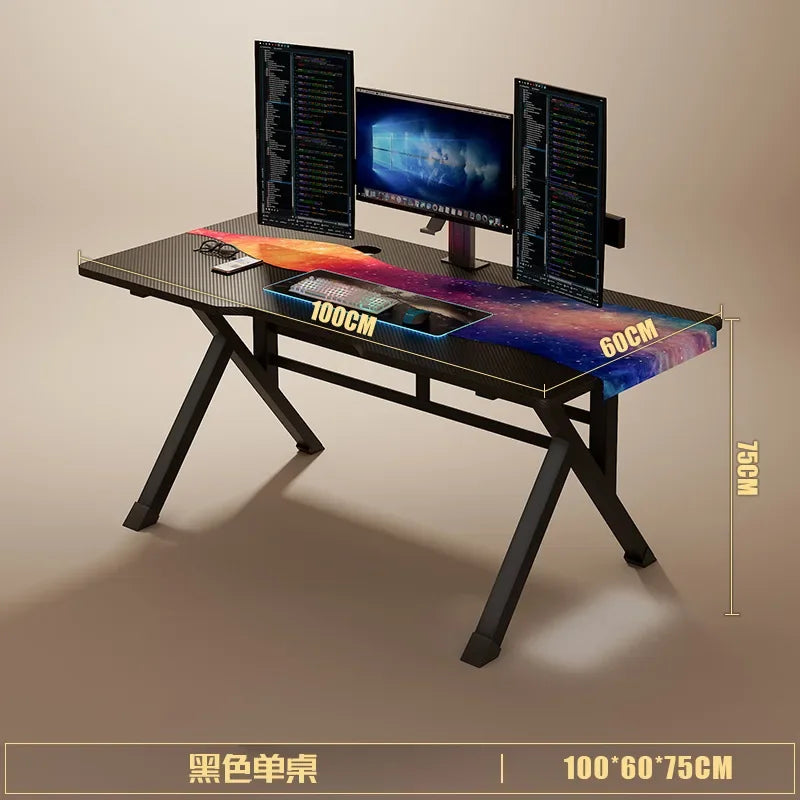 K-Shaped Gaming Desk — Ergonomic 140 cm L-Desk