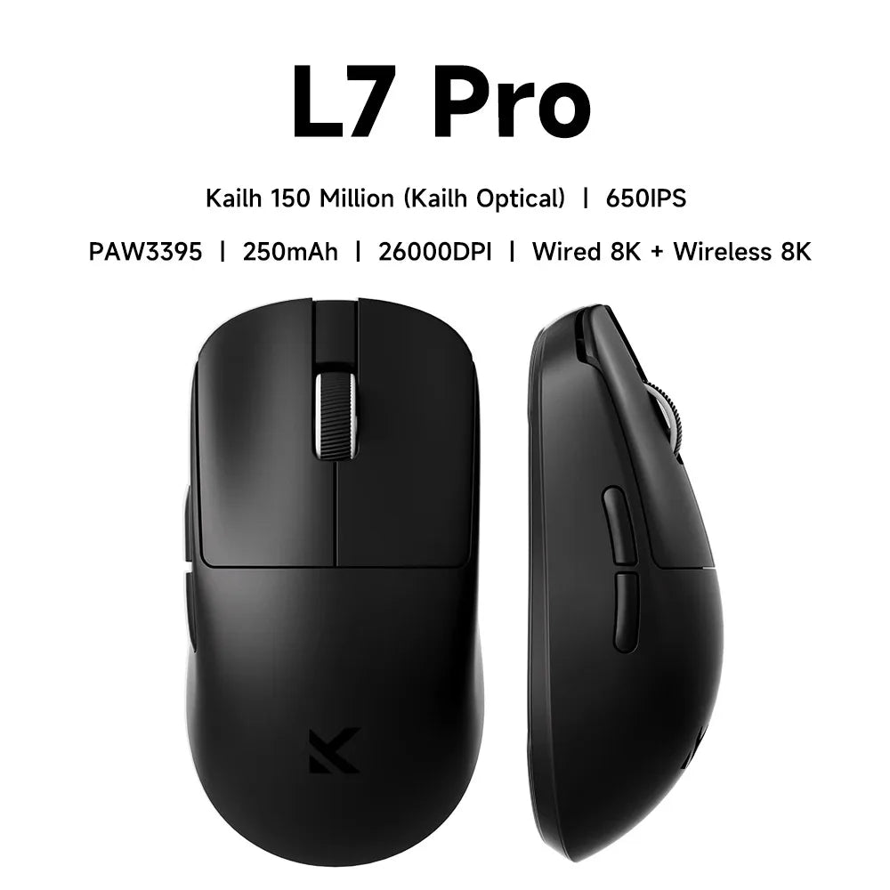 MCHOSE L7 Ultra+ Gaming Mouse — PAW3950 Sensor, Wireless