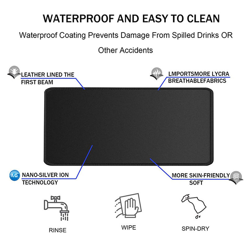 TUF Gaming Desk Mat XL — Vandafvisende, Non-Slip