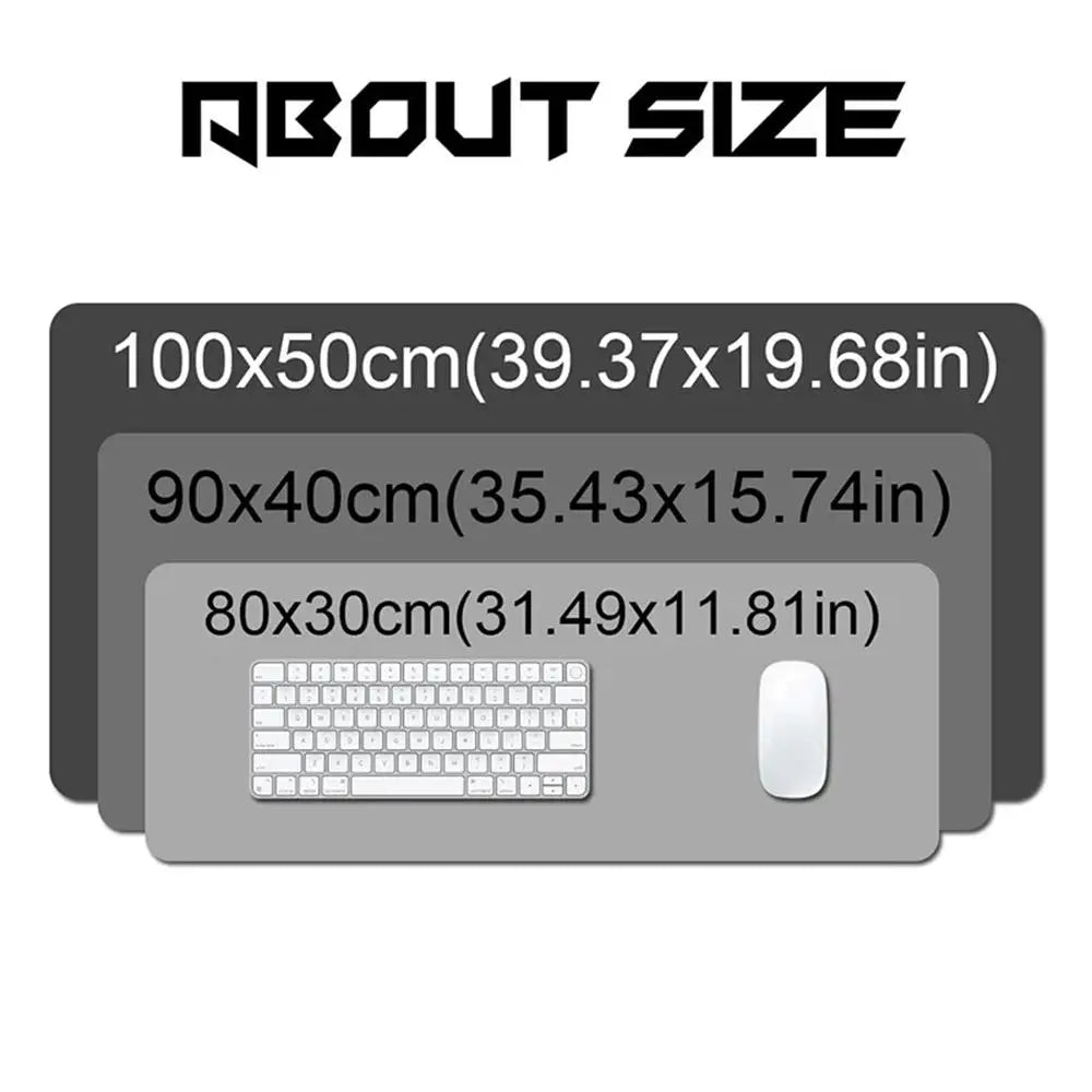 Extended Gaming Keyboard Mat — Full Desk Cover