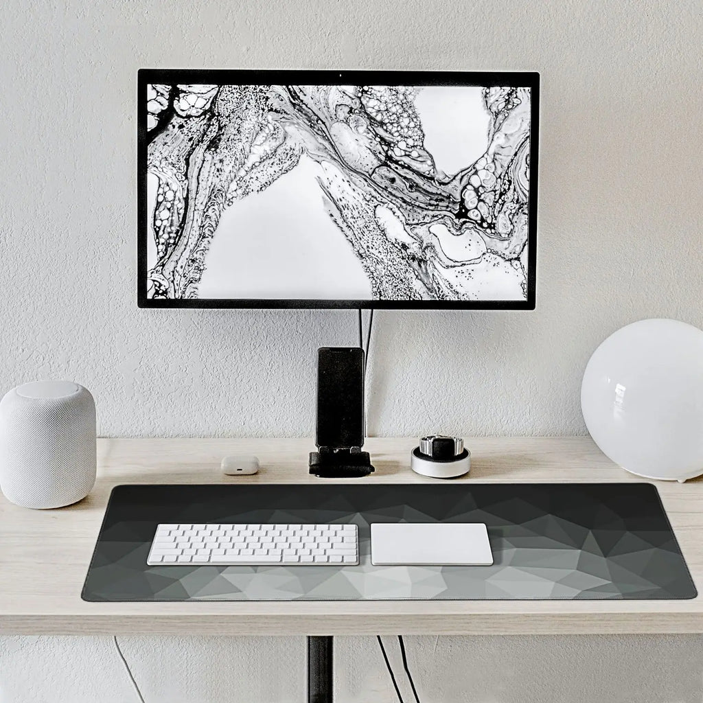 Gaming Desk Mat XL — Skridsikker, Syede Kanter