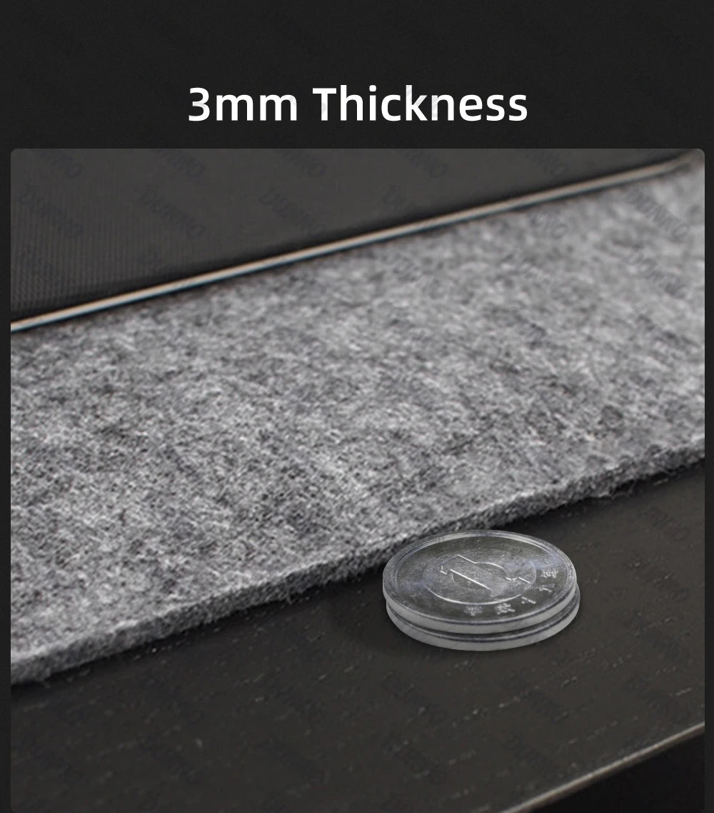 Uldfilt Desk Mat — Minimalistisk Kontor & Home Office