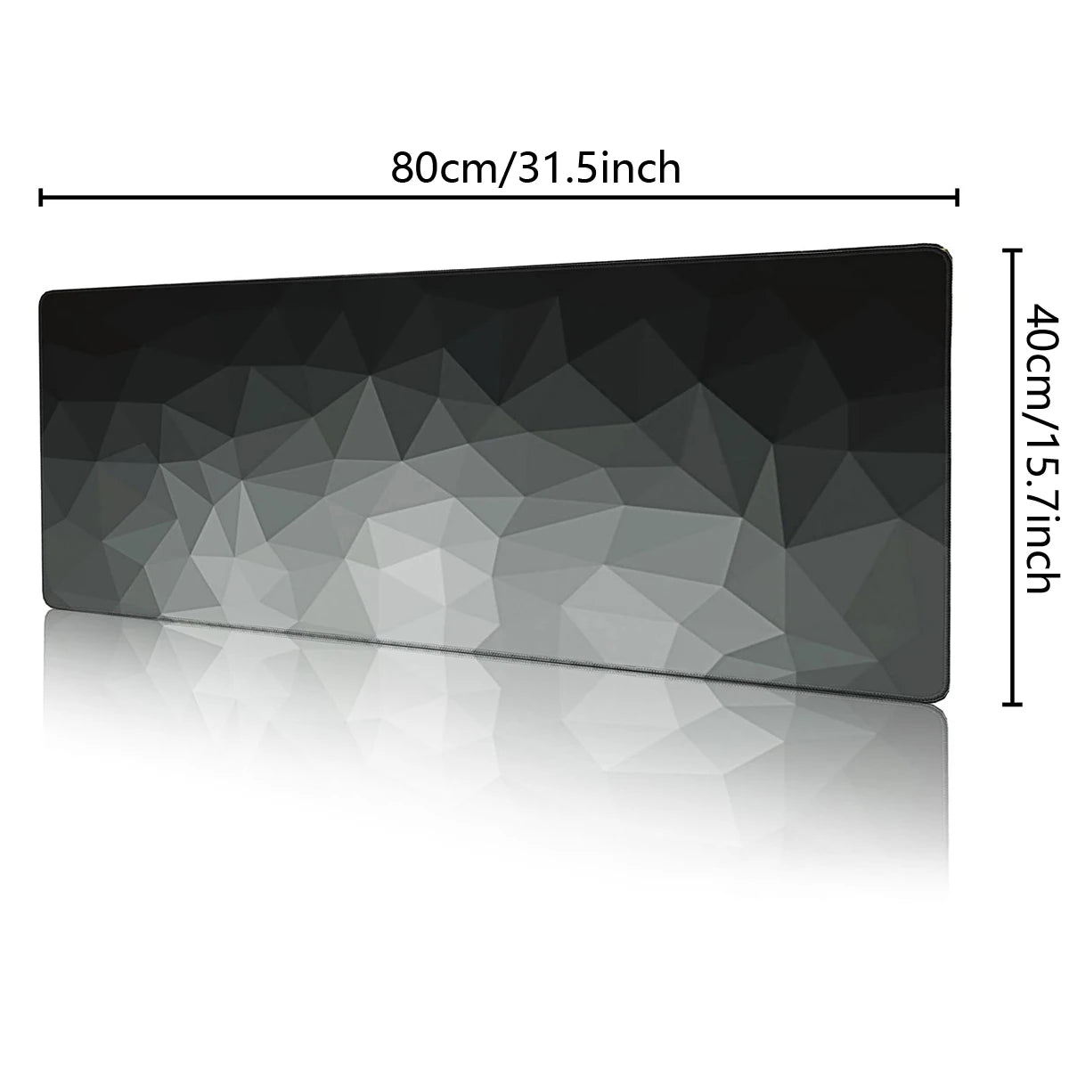 Gaming Desk Mat XL — Non-Slip, Stitched Edges