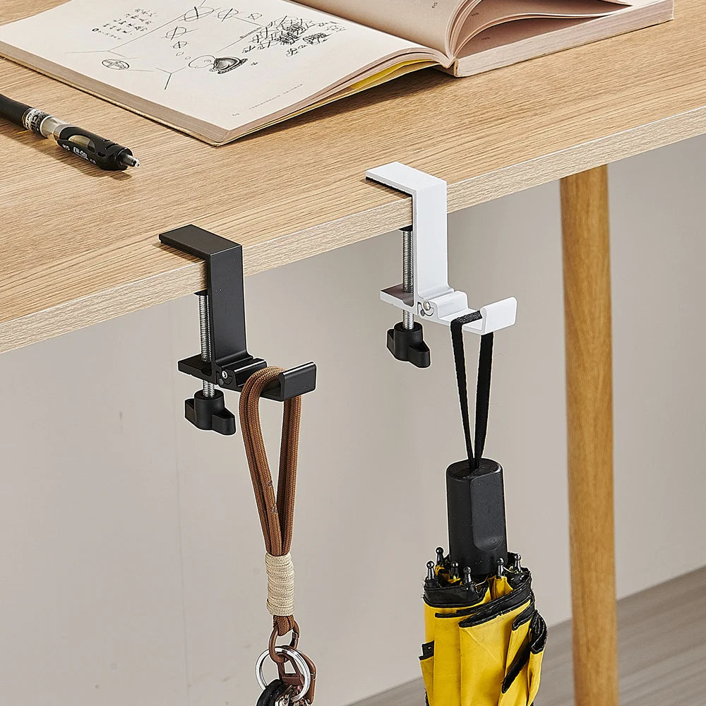 Headset Holder for Desk — Clamp-Mounted