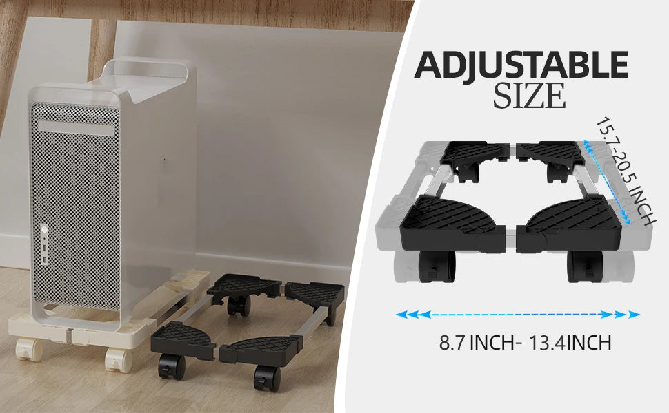 PC-Tower Stand — Hævet Placering & Bedre Airflow