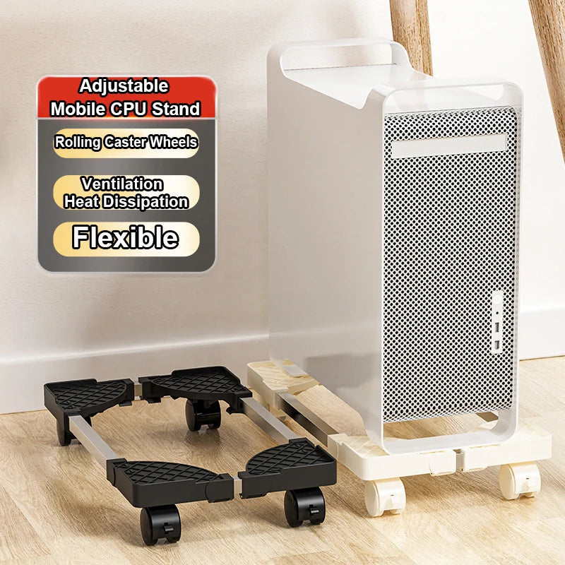 PC-Tower Stand — Hævet Placering & Bedre Airflow