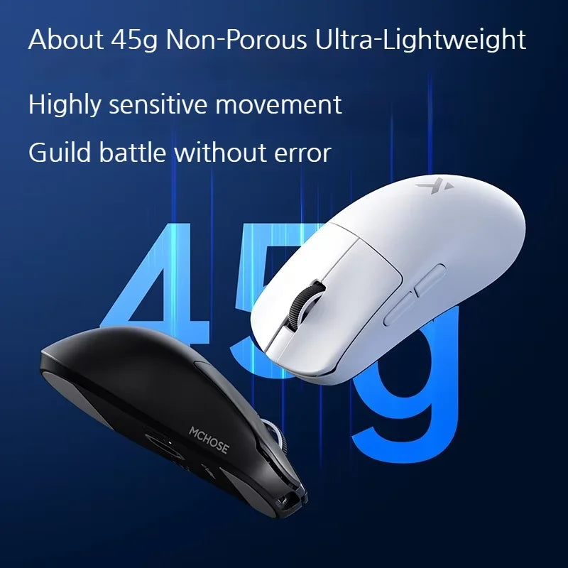 MCHOSE L7 Ultra+ Gaming Mouse — PAW3950 Sensor, Wireless