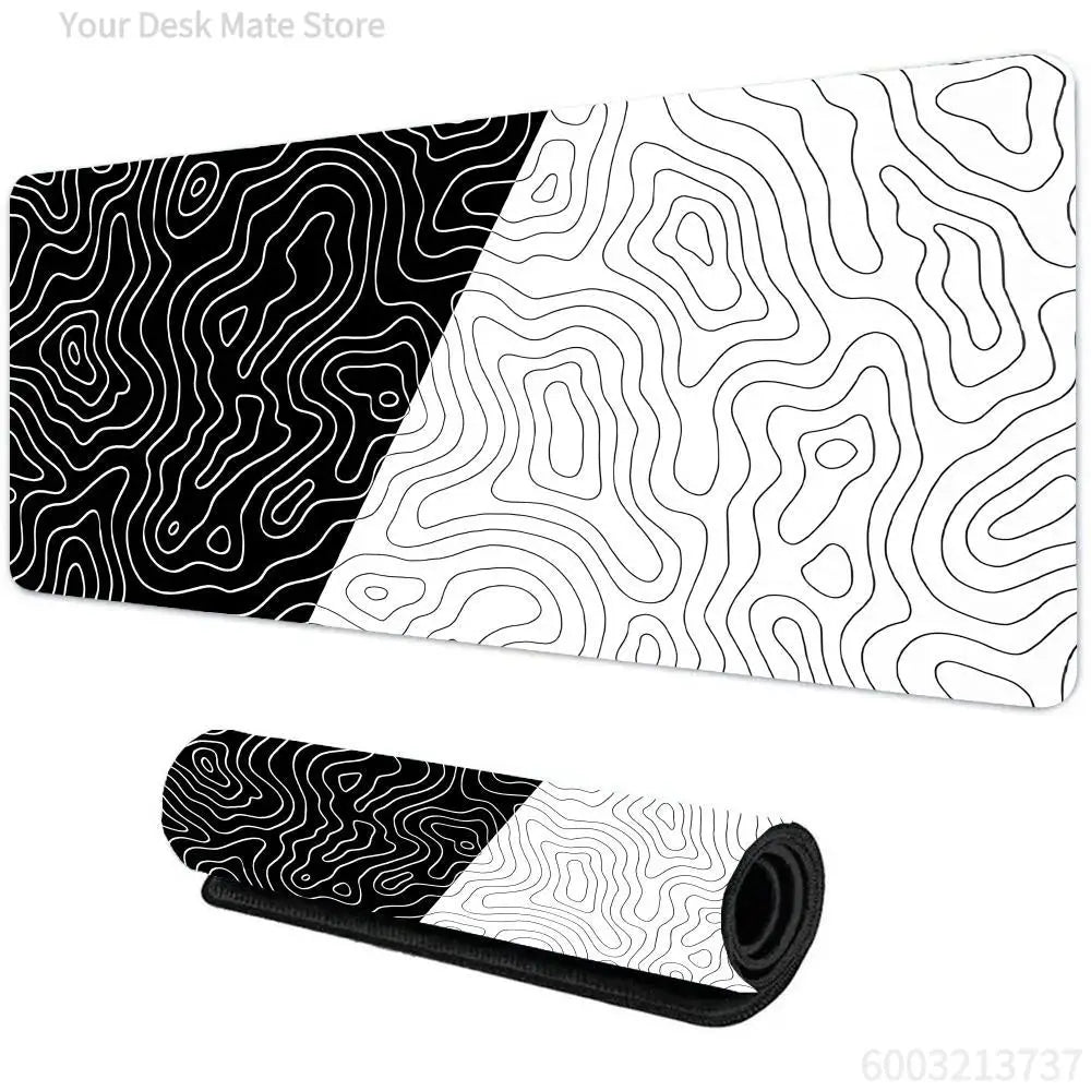 Abstract XL Desk Mat — Geometric Design