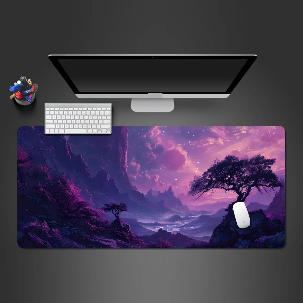 Sakura Desk Mat XL — Japanese Cherry Blossom Design