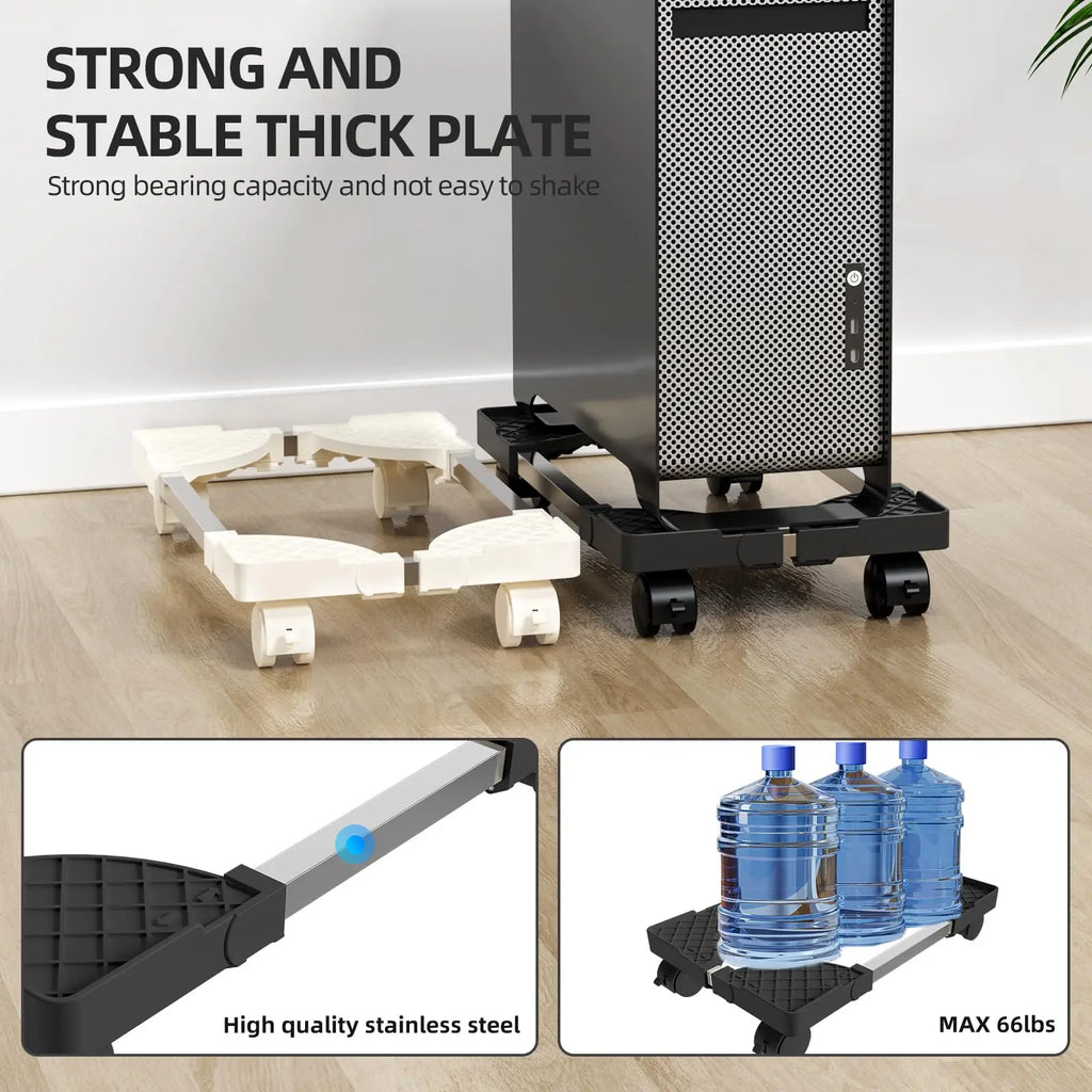 PC-Tower Stand — Hævet Placering & Bedre Airflow