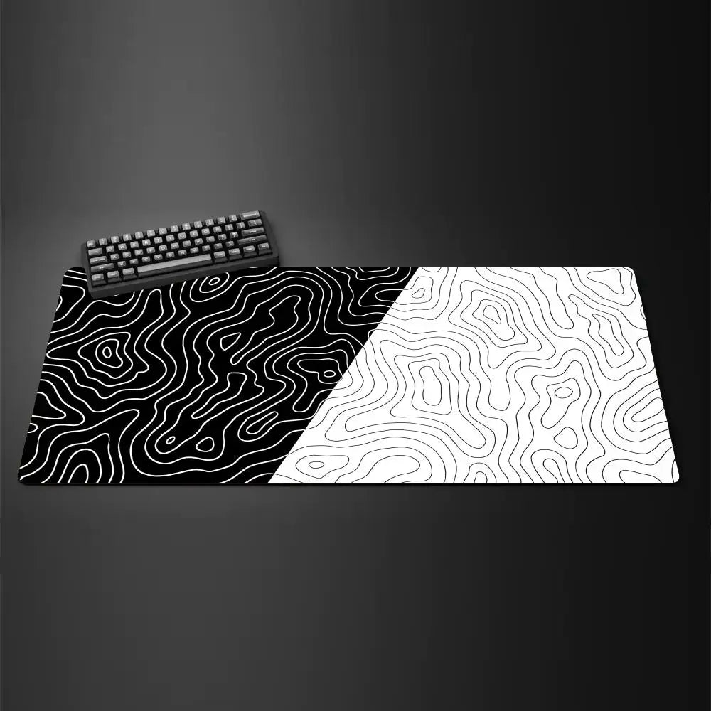 Abstract XL Desk Mat — Geometric Design
