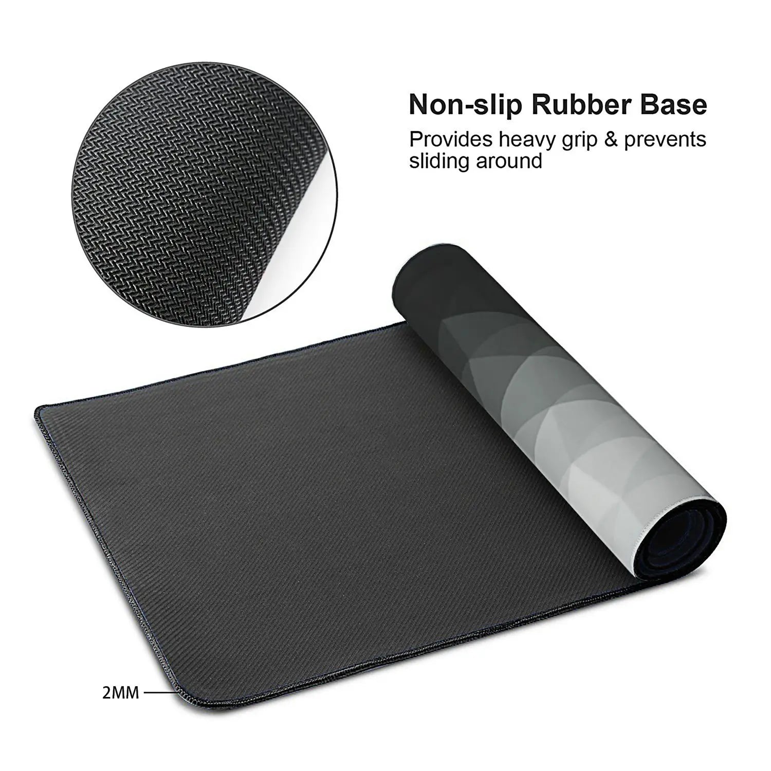 Gaming Desk Mat XL — Non-Slip, Stitched Edges
