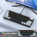 K61 60% Mekanisk Tastatur — RGB, Hot-Swap, 61 Taster