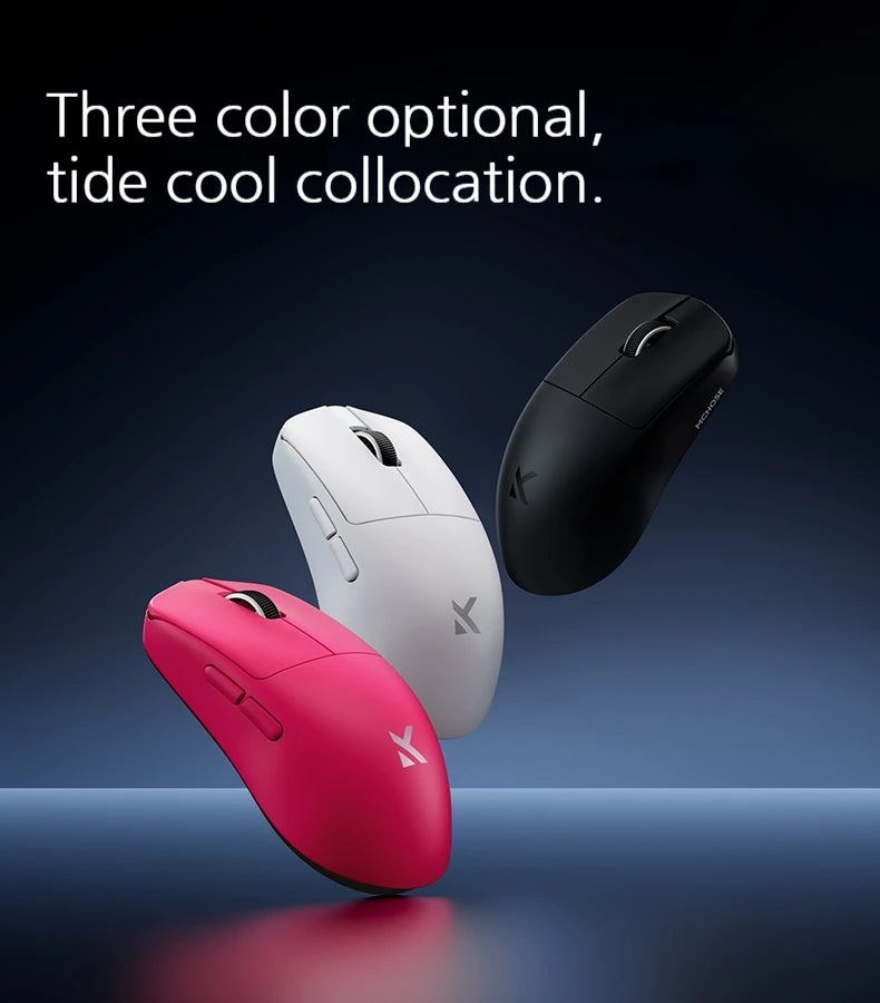 MCHOSE L7 Ultra+ Gaming Mus — PAW3950 Sensor, Trådløs