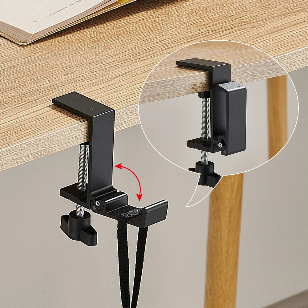 Headset Holder til Skrivebord — Klemme-monteret