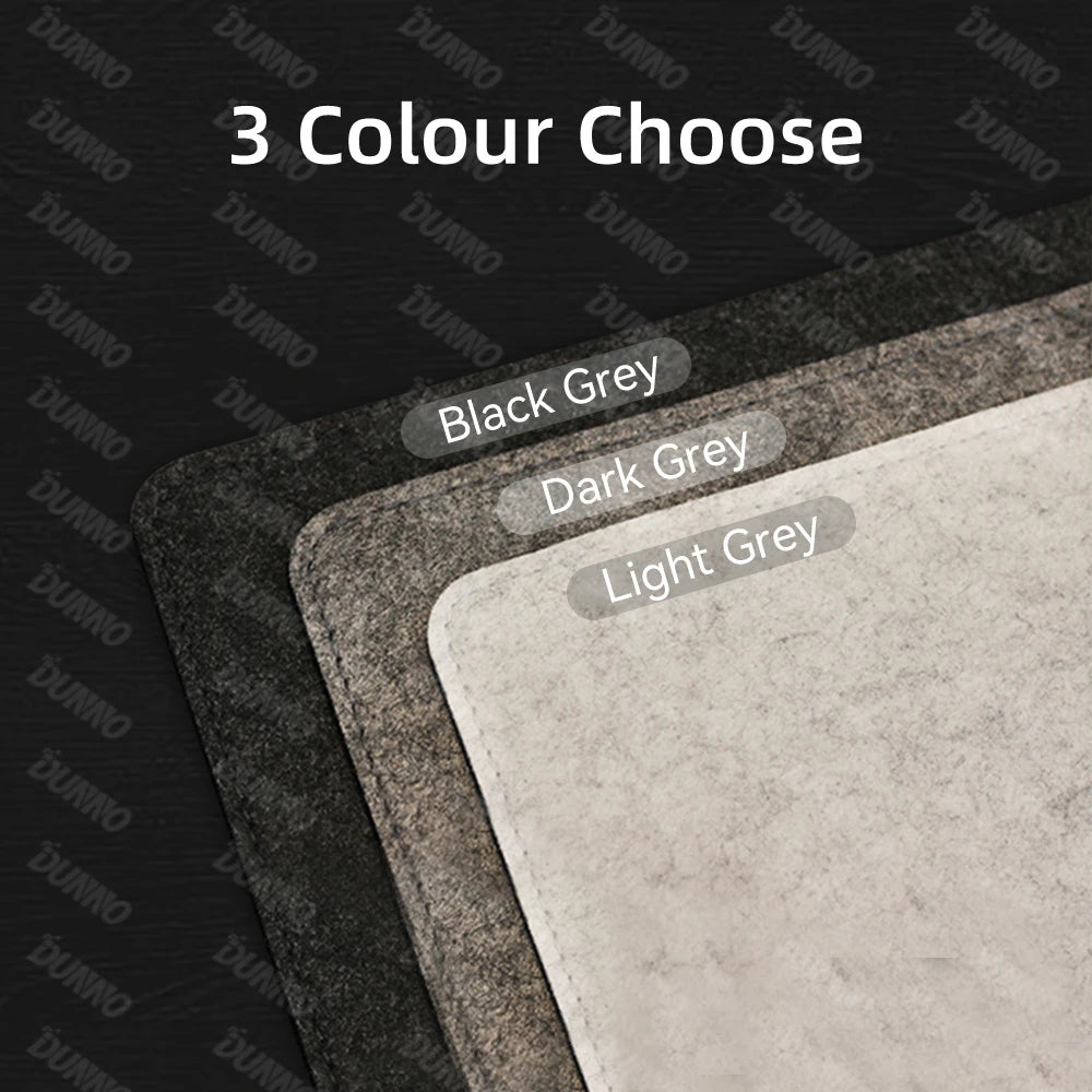 Wool Felt Desk Mat — Minimalist Office & Home Office