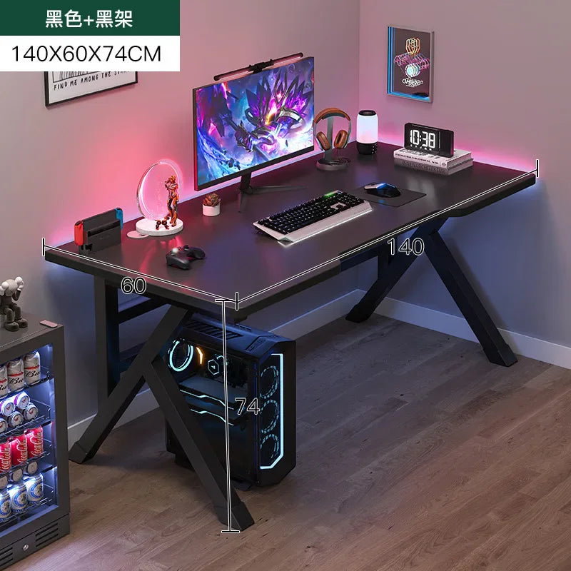 K-Shaped Gaming Desk — Ergonomic 140 cm L-Desk