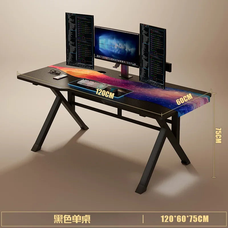 K-Shaped Gaming Desk — Ergonomic 140 cm L-Desk